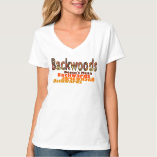 Hinterwälder werden nicht rückwärts Gemein T-Shirt