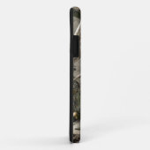 Hinterwälderrotwild-Schädel-Camouflage Case-Mate iPhone Hülle (Hinten/Rechts)