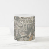 Hinterwälderrotwild-Schädel-Camouflage Mattglastasse (Vorderseite Links)