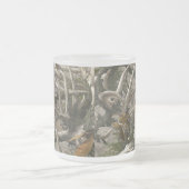 Hinterwälderrotwild-Schädel-Camouflage Mattglastasse (Mittel)