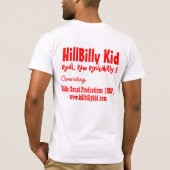 Hinterwäldler-Kinderschlichter T - Shirt (Rückseite)