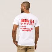 Hinterwäldler-Kinderschlichter T - Shirt (Schwarz voll)