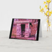 Hinterwäldler-Tankstelle Karte (Gelbe Blume)