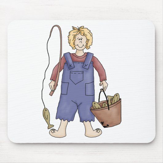Hinterwäldlerfischen Mousepad (Vorne)