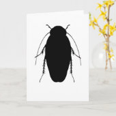 Hinterwelle-Illustration Karte (Gelbe Blume)