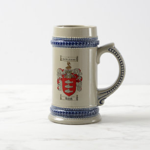 Hinterwelle-Wappen Stein Bierglas