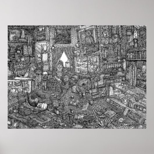 Hinterzimmer - Poster (Vorne)