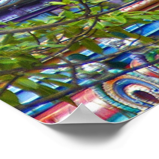 Hinterzimmerposter Poster (Ecke)