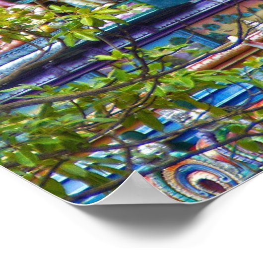 Hinterzimmerposter Poster (Ecke)