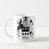 Hinton Familienwappen Kaffeetasse (Links)