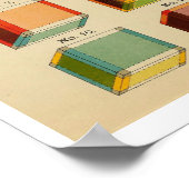 Hintons "Blick auf den Tessarakt" Poster (Ecke)