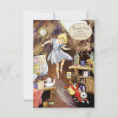 Hinunter das Kaninchen-Loch danke Brautparty (Vorderseite)