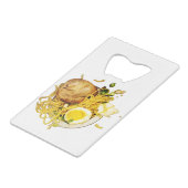 Hinunter den Abfluss Geldbeutel Flaschenöffner (Vorderseite Schrägansicht)