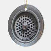 Hinunter den Abfluss Keramik Ornament (Links)