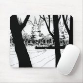 Hinunter den Fluss Mousepad (Mit Mouse)