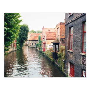 Hinunter den Kanal Druck 11 x 14