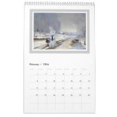 Hinunter den Kaninchenbau - weißer Kalender des (Feb 2026)