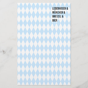 Hinweis auf Bayern Briefpapier