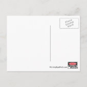 HINWEIS AUF BIER-Postkarte Postkarte (Rückseite)