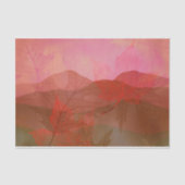 Hinweis auf den Fall in Rot und Gold Seidenpapier (Vorderseite)