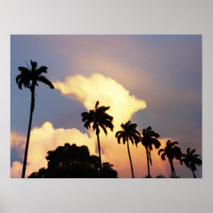 Hinweis auf einen Regenbogen Poster