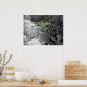 Hinweis auf Grün Poster (Küche)