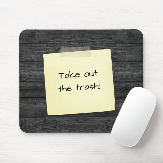 Hinweis auf Holz Mousepad (Mit Mouse)