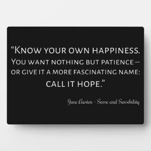 Hinweis auf Sinn und Sensibilität I Fotoplatte