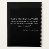 Hinweis auf Sinn und Sensibilität I Planer (Rückseite)