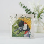 Hinweis auf skandalöse Crane-Postkarten Dankeskarte (Stehend Vorderseite)