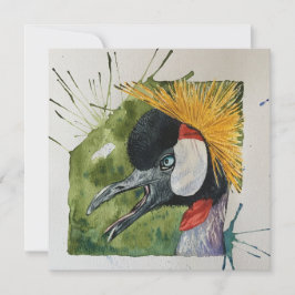 Hinweis auf skandalöse Crane-Postkarten Dankeskarte