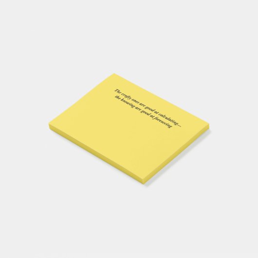 Hinweis auf Sticknotizen Post-it Klebezettel (angewinkelt)