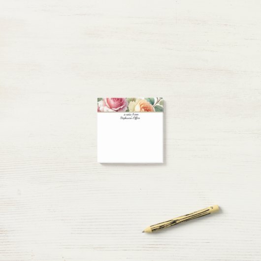 Hinweis aus dem Editor für Personalisierte Office- Post-it Klebezettel (Auf Schreibtisch)