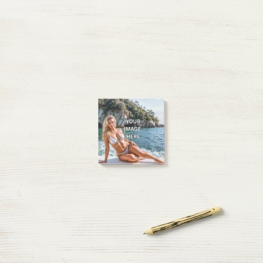 HINWEIS! 🗒️ Benutzerdefinierte Post-it-Notizen – Post-it Klebezettel (Auf Schreibtisch)