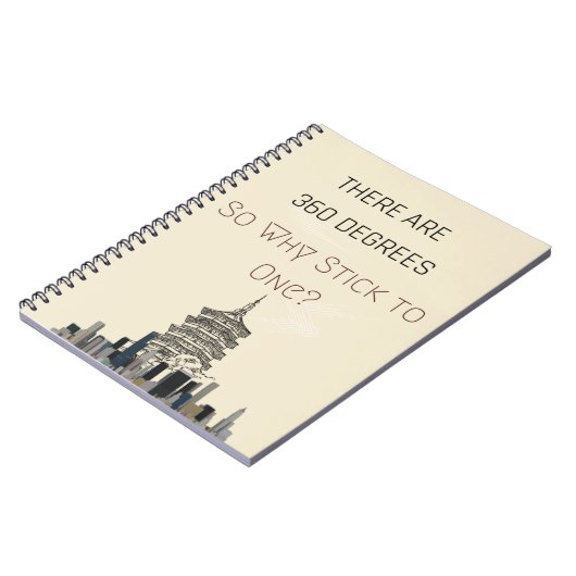 Hinweis Book gibt es 360 Grad, warum bleiben Sie b Notizblock (Linke Seite)
