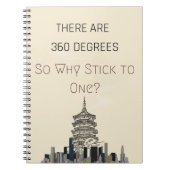 Hinweis Book gibt es 360 Grad, warum bleiben Sie b Notizblock (Vorderseite)