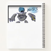 Hinweis Bot Notizblock (Rückseite)