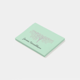Hinweis - Family Tree mit Name Post-it Klebezettel