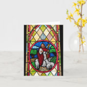 Hinweis: Fenster in der methodistischen Kirche, Lo Karte (Gelbe Blume)