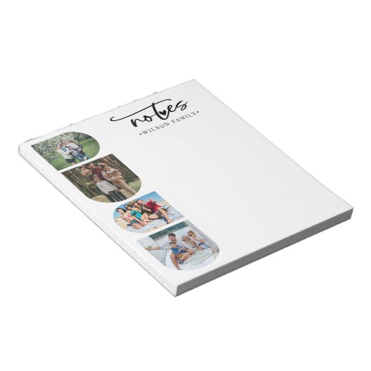 Hinweis Fotolage-Bogenrahmen Notizblock (angewinkelt)