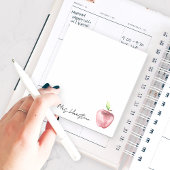 Hinweis für Aquarellfarben aus dem Lehrer-Editor Notizblock