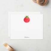 Hinweis für Aquarellkartoffeln Mitteilungskarte (Vorderseite/Rückseite Beispiel)