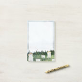 Hinweis für Bienenzucht Post-it Klebezettel (Auf Schreibtisch)