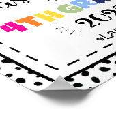 Hinweis für das Foto der 4. Klasse Poster (Ecke)