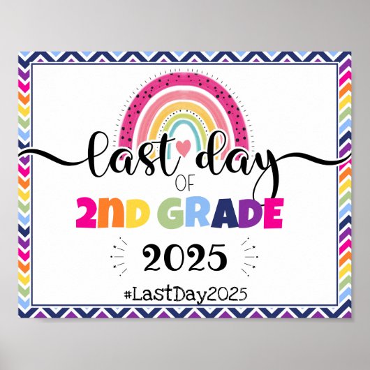 Hinweis für das Foto der zweiten Klasse Poster (Vorne)