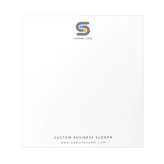 Hinweis für das Logo "Basic Office oder Business C Notizblock (Vorderseite)