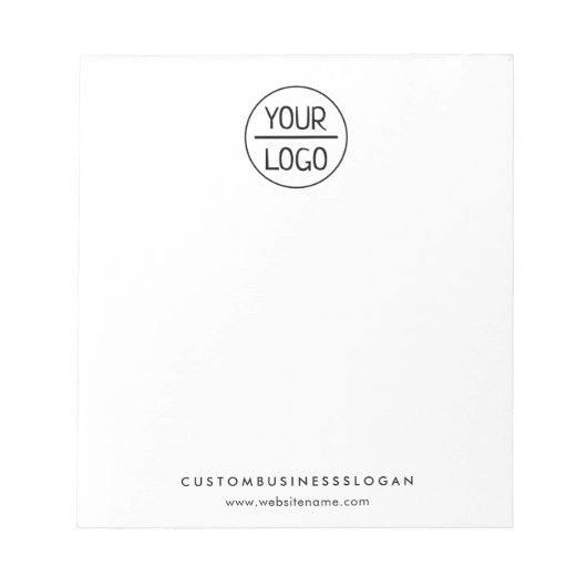 Hinweis für das Logo "Basic Office oder Business C Notizblock (Vorderseite)