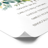 Hinweis für das Menü "Foliate" Poster (Ecke)