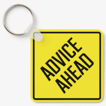 Hinweis für den Schlüsselanhänger auf dem Metal Sq