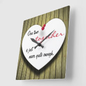 Hinweis für die Meldung - Wall-Uhr Quadratische Wanduhr (Winkel)